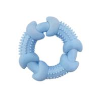 Jouet à mâcher pour chien - Anneau de dentition aromatisé au lait, durable et sûr, jouet de dentition | pour chiots et chiots - Entraînement à la santé des dents - Jeu interactif et amusant pour