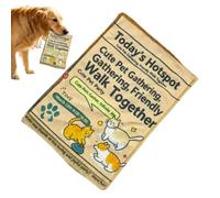 Jouet à mâcher pour chien avec journal interactif
