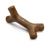Jouet à mâcher pour chien Benebone Bacon Stick Marron S