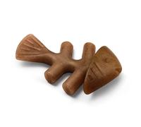 Jouet à mâcher pour chien Benebone Fishbone Marron S