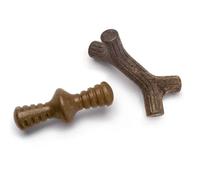 Jouet à mâcher pour chien Benebone Tiny Maplestick-Zaggler Bacon Marron TU
