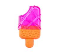 Jouet à mâcher pour chien - En forme de crème glacée - Jouet de nettoyage des dents pour chien - En silicone - À remplir - Aide à la mastication - Pour bouledogue - Stimulation mentale - Pour les