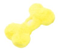 Jouet À Mâcher pour Chien en Forme D'os - Jouet À Mâcher en Peluche pour Chiot, Jouet Grinçant pour Chien | Jouet À Mâcher en Os Doux pour Chiens, Jouet en Peluche pour Cacatoès Grinçant, Jouet