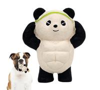 Jouet à mâcher pour chien en latex - Jouet amusant à mâcher pour chien - Jouet couineur - Panda Soft Interactive Pet Supplies - Jouet à mâcher agressif et poulet de taille moyenne