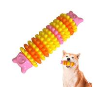 Jouet à mâcher pour chien - Jouet à mâcher résistant aux morsures en forme de chenille, bâton à mâcher flexible pour les maisons, les cours, les chiens de petite et moyenne taille