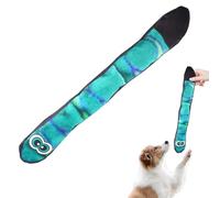 Jouet à mâcher pour Chien - Jouet en Peluche couineur - Bleu Arc-en- - Jouet à mâcher pour Chien - Jouet Serpent Vert pour Petites et Grandes Races