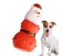 Jouet à mâcher pour chien - Jouet pour chiot grinçant,Jouets pour animaux de compagnie sur le thème de Noël pour dresser et nettoyer les dents, jouets interactifs pour petits/moyens grands chiens