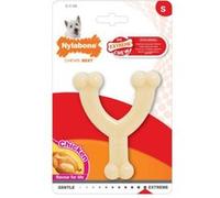 Jouet à mâcher pour chien nylabone extreme chew wishbone goût poulet G