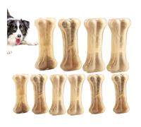 Jouet à mâcher pour chien - Os de Dentition pour chien | Baguette à dents | pour chien au goût boeuf pour chiens de petite et moyenne taille Matériau fiable et résistant aux morsures