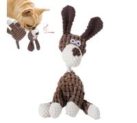 Jouet à mâcher pour chien presque indestructible, robuste, couineur pour chien, jouet pour chiot en peluche, jouet pour chien contre l'ennui