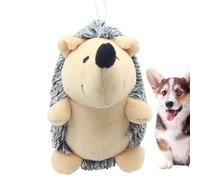 Jouet à mâcher pour chiens irritants : peluche hérisson mignonne, construction durable, douce avec les dents, design | Jouets pour la dentition des chiots pour petits chiens, jeu I