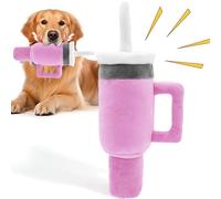 Jouet À Mâcher Pour Chiot - Forme De Boisson Couinante, Anneau De Dentition Interactif Résistant, Outil De Santé Dentaire Lavable 3,54 X 5,12 X 10,63 Pouces | Canine Entertainment - dissolvant De Pl