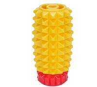 Jouet à Mâcher pour Chiot, Jouet à Mâcher en Forme d'ananas pour Chien, Anti-Morsure Interactif de Détresse pour Chiens de Petite, Moyenne et Grande Taille (Jaune Rouge)