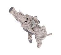 Jouet à mâcher pour chiot - Triples coutures - Jouet à mâcher pour chien - Jouet en corde pour chiens de guerre - Jeu d'éléphant interactif et interactif - Jouet interactif pour s'ennuyer pendant les