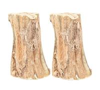 Jouet à mâcher pour lapin - Bâtons à mâcher pour chinchilla en bois de saule | 2 pièces de jouet molaire en bois à mâcher pour lapin, chinchilla, hamster, écureuil, gerbilles