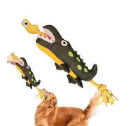 Jouet À Mâcher Pour Les Chiots,Doux En Forme De Crocodile Et Canard,Jouet En Peluche Qui Couine Pour Chien - Pour Races De Petite À Grande Taille, Lancer Et Jeter, Salon, Balcon, Jardin, Cour