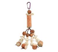 Jouet à Mâcher pour Perroquet, Jouets pour Perroquets, Jouets pour Oiseaux, épis de Maïs, Jouets à Mâcher, Blocs en Bois, Jouets à Déchirer pour Grands Aras Cokatoos (Modèle
