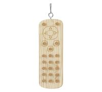 Jouet à mâcher pour perroquet - Panier en bois - Entraîneur d'oiseaux - Jeu de développement intelligent, jouet de puzzle pour petits oiseaux de taille moyenne - Jouet de traitement caché - Soulage