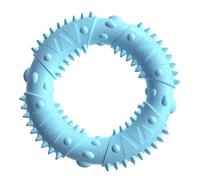 Jouet à mâcher rafraîchissant pour animal de compagnie avec son couineur, aide à apaiser les chiots pendant la phase de dentition.