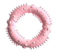 Jouet à mâcher rafraîchissant pour animal de compagnie avec son couineur, aide à apaiser les chiots pendant la phase de dentition.