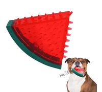Jouet à mâcher rafraîchissant pour chien - Jouet à mâcher pour chien - Rafraîchissement d'été - Forme de fruit durable - Dents de chien de petite et moyenne taille - Rafraîchit avec bruit