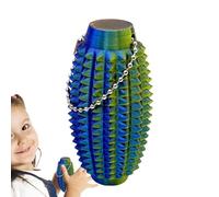 Jouet À Manipuler Dragon Anti-Stress | Porte-Clés Déco Décompression | Déco Portative Antistress pour Bureau Adulte Sac Cadeau Anniversaire Enfant