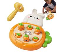 Jouet à Martelet - Design Lapin Pour Un Martelage Interactif Et Amusant | Jouet Interactif à une Balle avec Marteau - Pour Et Filles Développement Des Compétences Motrices Cadeau
