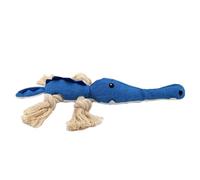 Jouet à mordre pour chiot - Nœud en corde de coton - Jouet couineur pour chien - Jouet interactif à mâcher résistant aux morsures