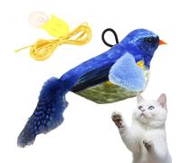 Jouet à Oiseaux de gazouillis pour Chats, Jouet Chat Oiseau de gazouillis - Toys de Chat d'intérieur simulés - Dispositif de Jeu pour Animaux de Compagnie pour Le soulagement du Stress, des Outils de