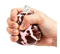 Jouet à Pincer - Boules Souples Non Collantes et Étirables Façon Chocolat Croustillant | Jouet Pinceur Rebondissant Anti-Stress,Pour Récompenses Classe, Remplissage Sacs Cadeaux, Bas de Noël, Déco Mai