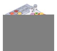 Jouet À Pizza En Bois - Cuisine De 10,04 Pouces | Ensemble De Jeu De Simulation - 1875 G - Jouet De Cuisine Pour Jeu De Rôle Améliore La Coordination Œil-main, La Créativité, Les Compétences Sociales,