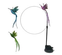 Jouet à Plumes pour Chat | Jouets Canne à Plume pour Chats - 3 Pièces avec Ventouses pour Chasse, Escalade, Griffoir et Cachette en Intérieur