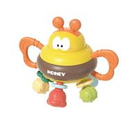 Jouet à poignée, jouet de dentition pour | Avec des jouets de dentition de qualité alimentaire de forme mignonne,Jouets de développement d'apprentissage de balle occupée, jouets sensoriels, jouets de