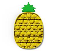 Jouet À Poussée Sensorielle Ronde, Anti-Stress, Bulle De Couleur