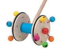 Jouet à pousser roller beige TU