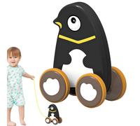 Jouet à pousser pour 1 an - Jouet éducatif pour marcher et équilibrer avec roues de