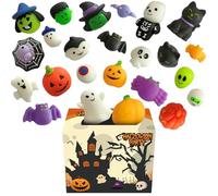 Jouet à Presser d'halloween - 24 Pièces De Jouet Citrouille d'halloween À Presser | Nouveautés pour Adolescents, , Famille, Amis, Salle de Classe, Gestion du Stress, Adultes, Trajets, Détente,