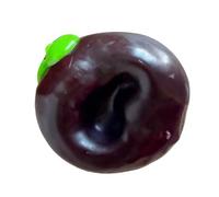 Jouet à Presser en Caoutchouc pour Une Utilisation, Mangosteen | Balle sensorielle anti-stress à texture de fruits et légumes réaliste, pour jeu à la main et petit accent