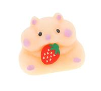 Jouet à Presser Fidget, Boule de Hamster réaliste et Douce | Jouet Anti-Stress | Adultes Famille Amis Jeunes Adolescents Bureaux Travail Trajets Déplacements Relaxation Étude Calme