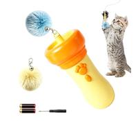 Jouet à rapporter pour chat Baguette Teaser Automatique Rétractable Avec | D'Enrichissement Pour Chatons Pour chaton enrichissement exploration maison