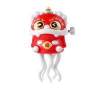 Jouet à remonter pour - Danse de lion à remonter sans piles - Figurine interactive de danse et d'éveil - Pour filles, maison, salon, salle de jeux, chambre d'enfant, crèche Ki