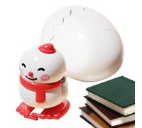 Jouet à remonter - œuf de canard mécanique sautant, animal à couver qui rebondit en cours d'exécution, animaux interactifs à remonter ABS, jeu fantastique au design mignon, prix de classe anniversaire