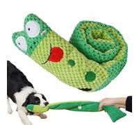 Jouet à renifler en forme d'escargot pour chien - Jouet de dentition à mâcher en peluche de 20,3 cm, tapis à renifler interactif froissé pour chien, puzzle de stimulation mentale pour chiens de petite