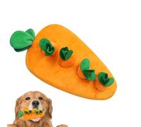 Jouet à renifler pour chat | Jouet puzzle interactif carotte pour animaux de compagnie | Jouet enrichissant doux pour chat pour mâcher, se détendre, nourrir, jouer, jouet puzzle interactif pour chats