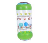 Jouet à Roulettes à Clochette pour Bébé, Rouleau PVC Sensoriel | Développement Auditif et Stimulation Visuelle, Jouet Gonflable Portable, pour Ramper, Bébé et Nourrisson