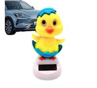 Jouet à secousse solaire - Figurine de dessin animé pour tableau de bord | Jouet dansant à énergie solaire, déco de voiture amusante, accessoire adhésif pour bureau, étagère, intérieur de voiture