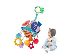 Jouet à suspendre pour poussette, jouet à tirer pour bébé - Jouet de traction sensoriel polyvalent, jouet d'activité à ficelle - Jouet créatif de suspension de berceau, jouet de poussette pour bébé, p