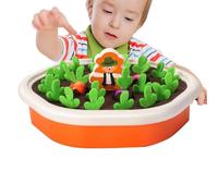 Jouet à Tirer Carotte - 7 Pouces Jeu pour Enfant | Jouet en Tissu Non Tissé - Activité pour Entraîner La Coordination Main-Œil Et La Mémoire pour Les De 0 à 3 Ans, Jeu Éducatif Amusant