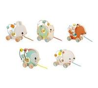 Jouet à tirer en bois Looping animaux Janod, J08231