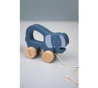Jouet à tirer en bois - Mrs. Elephant Multicolore G